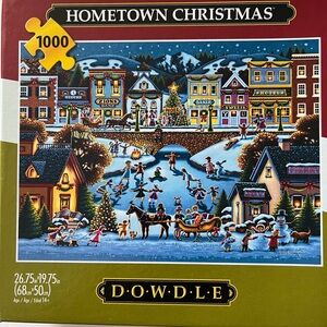 Dowdle Hometown Christmas Puzzle 1000 pcs Winter Scene